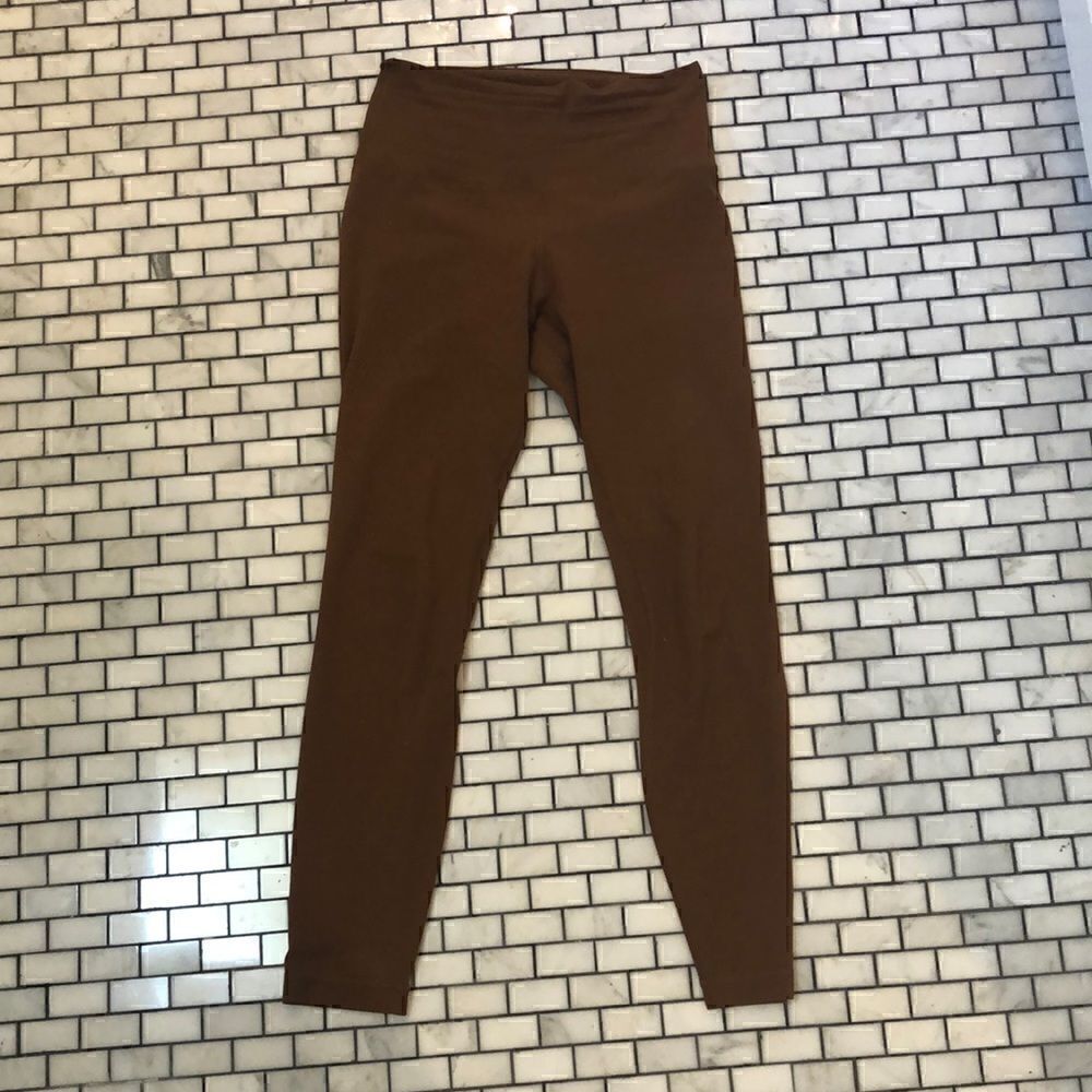 Lululemon align legging in rust size 4